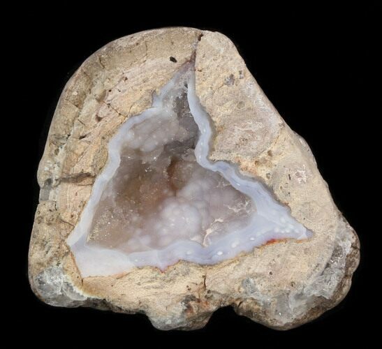 Crystal Filled Dugway Geode (Polished Half) #38875